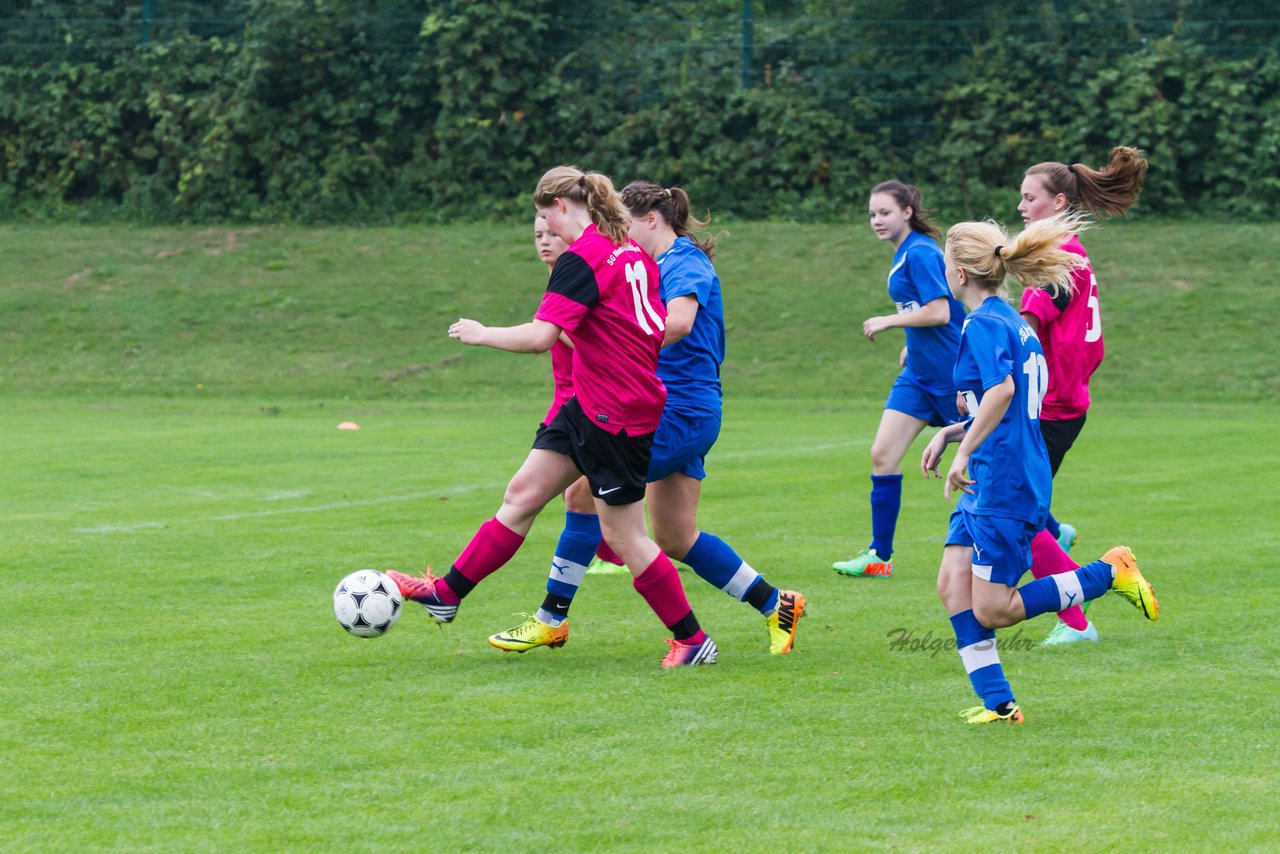 Bild 381 - B-Juniorinnen FSG BraWie 08 - JSG Sandesneben : Ergebnis: 2:0